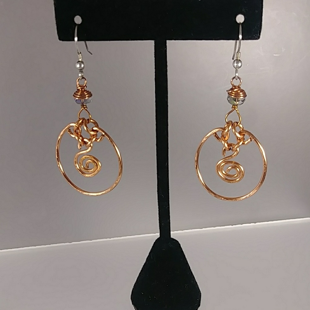 Swirling Girl Earrings